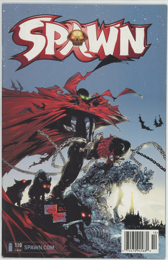 Spawn #110 (1992) - 5.0 VG/FN *The Kingdom* Newsstand