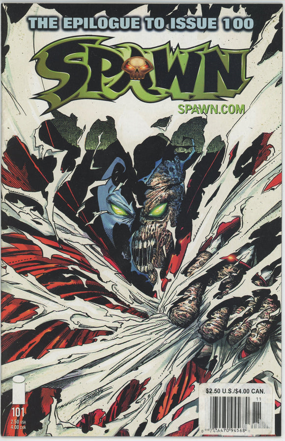 Spawn #101 (1992) - 4.5 VG+ *George Perez Cover* Newsstand