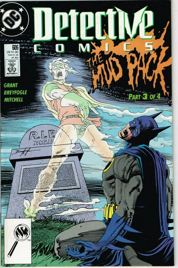 Detective Comics #606 (1937) - 9.0 VF/NM *Mudpack Part 3*