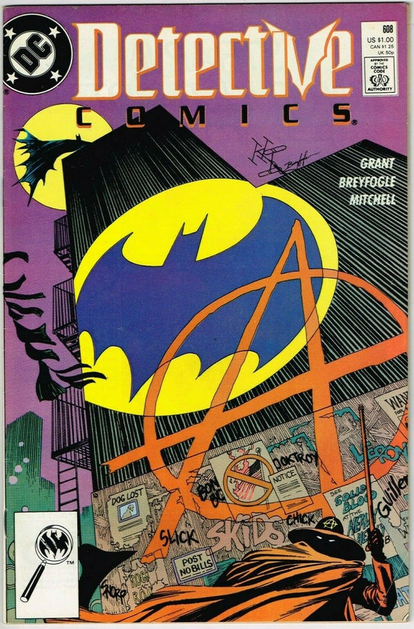 Detective Comics #608 (1937) - 6.5 FN+ *1st Appearance Anarky*