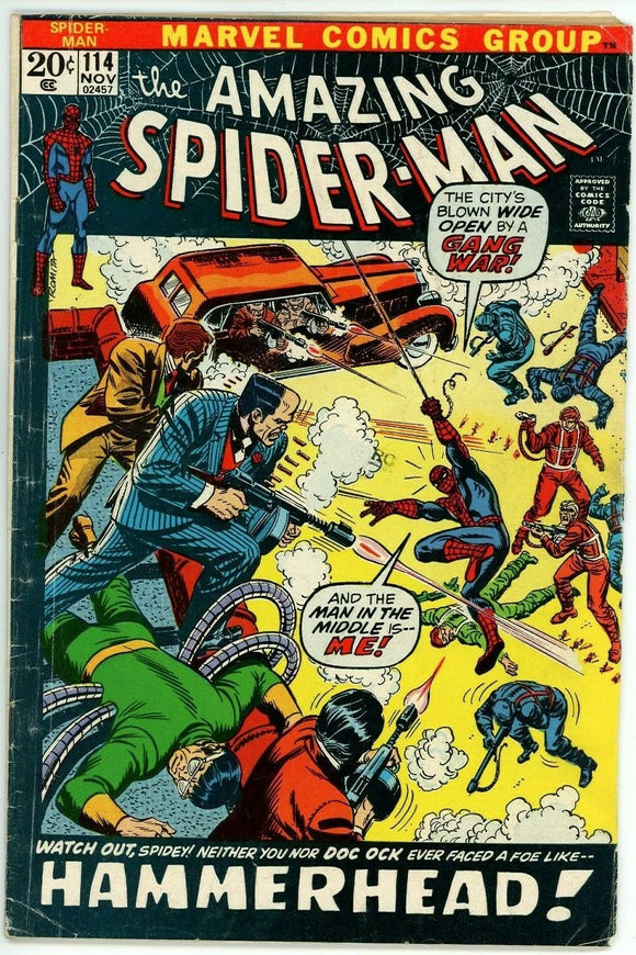 Amazing Spider Man #114 (1963) - 3.5 VG- *Hammerhead Origin*