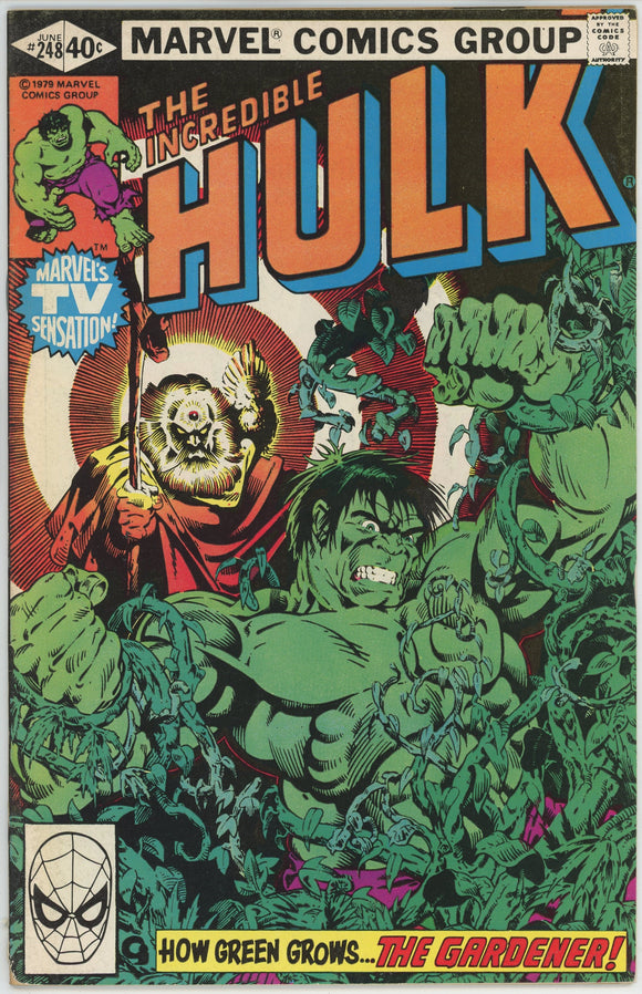 Incredible Hulk #248 (1962) - 4.5 VG+ *Cool Michael Golden Cover*