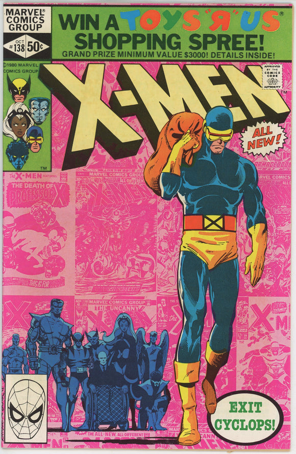 Uncanny X-Men #138 (1963) - 9.4 NM *Cyclops Leaves Team*