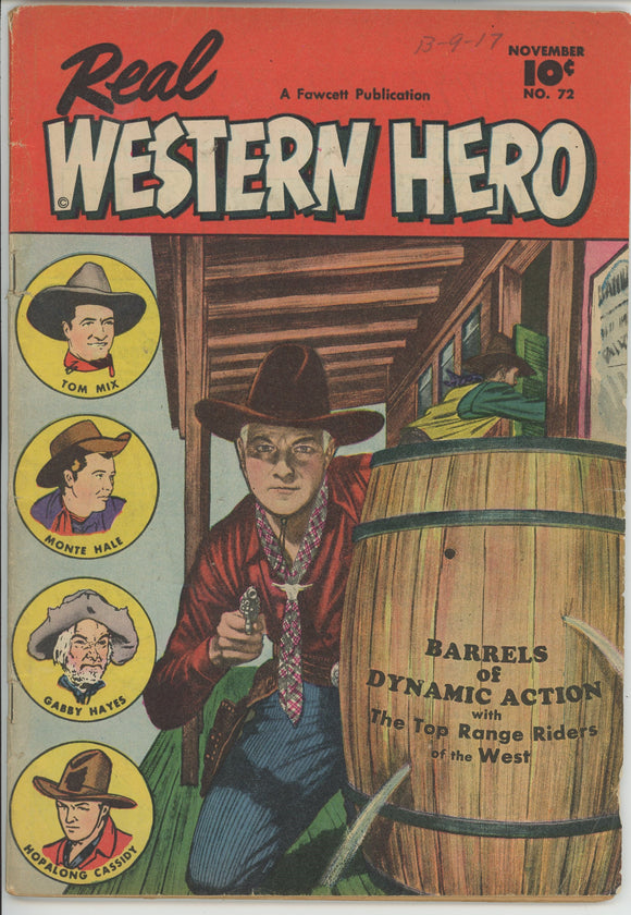 Real Western Hero #72 (1948) - 2.0 GD *Hopalong Cassidy/Gabby Hayes*