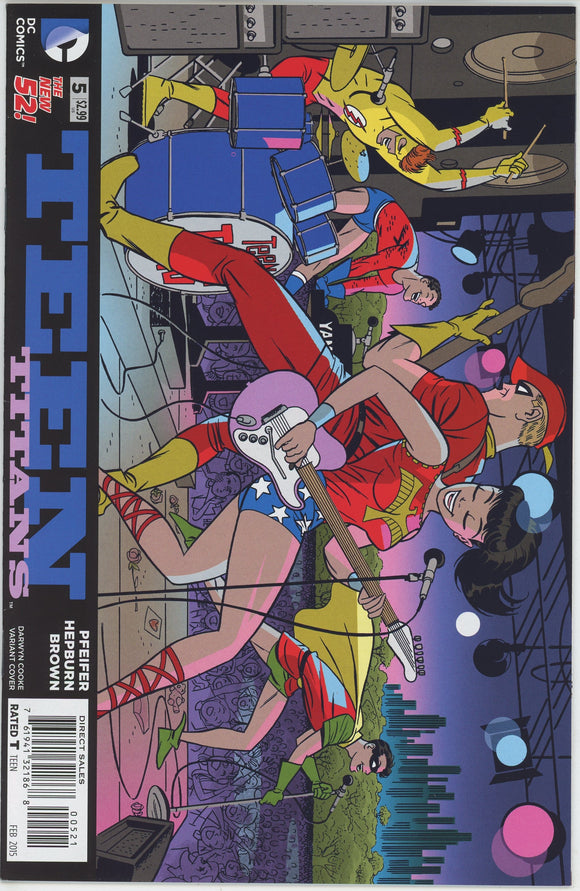 Teen Titans #5 (2014) - 9.2 NM- *Darwyn Cooke Variant Cover*