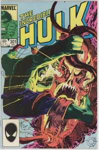 Incredible Hulk #301 (1962) - 8.5 VF+ *Crossroads Part One*