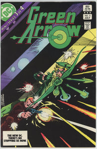 Green Arrow #3 (1983) - 7.5 VF- *Hexagon of Death*