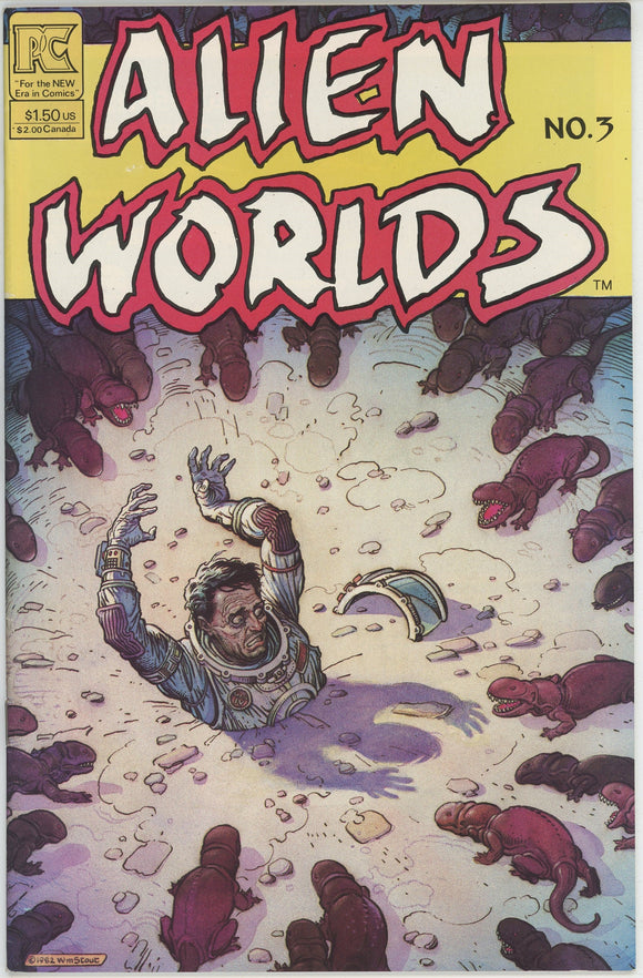 Alien Worlds #3 (1982) - 8.5 VF+ *Dark Passage*