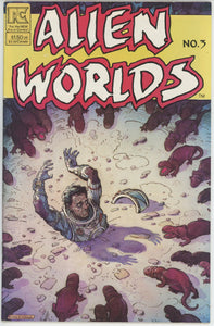 Alien Worlds #3 (1982) - 7.5 VF- *Dark Passage*