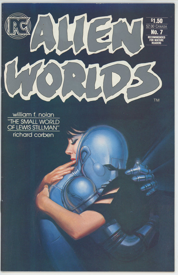 Alien Worlds #7 (1982) - 8.0 VF *The Small World of Lewis Stillman*