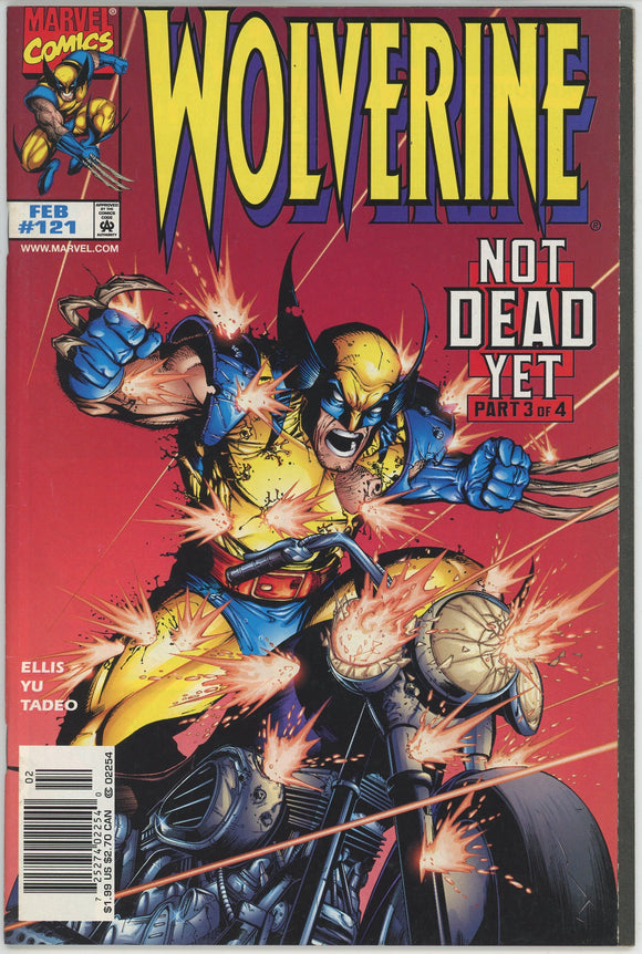 Wolverine #121 (1988) - 8.0 VF *Not Dead Yet* Newsstand