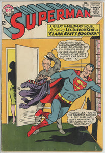 Superman #179 (1939) - 3.0 GD/VG *Clark Kent's Brother*