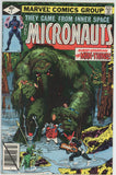 Micronauts #7 (1979) - 5.5 FN- *Adventure into Fear/Man-Thing*