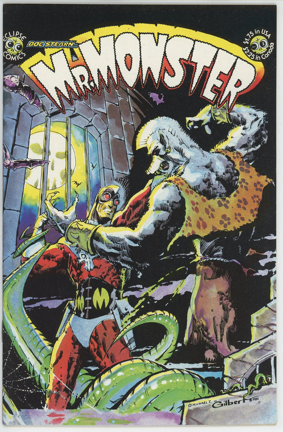 Mr. Monster #1 (1985 Eclipse) - 8.0 VF *1st Appearance Mr. Monster*