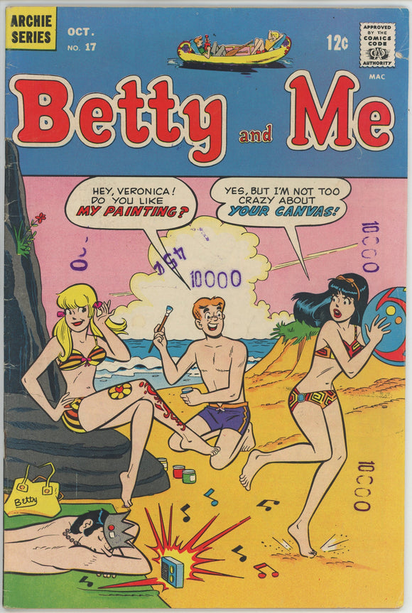 Betty and Me #17 (1965) - 5.0 VG/FN *Bikini Cover* Archie