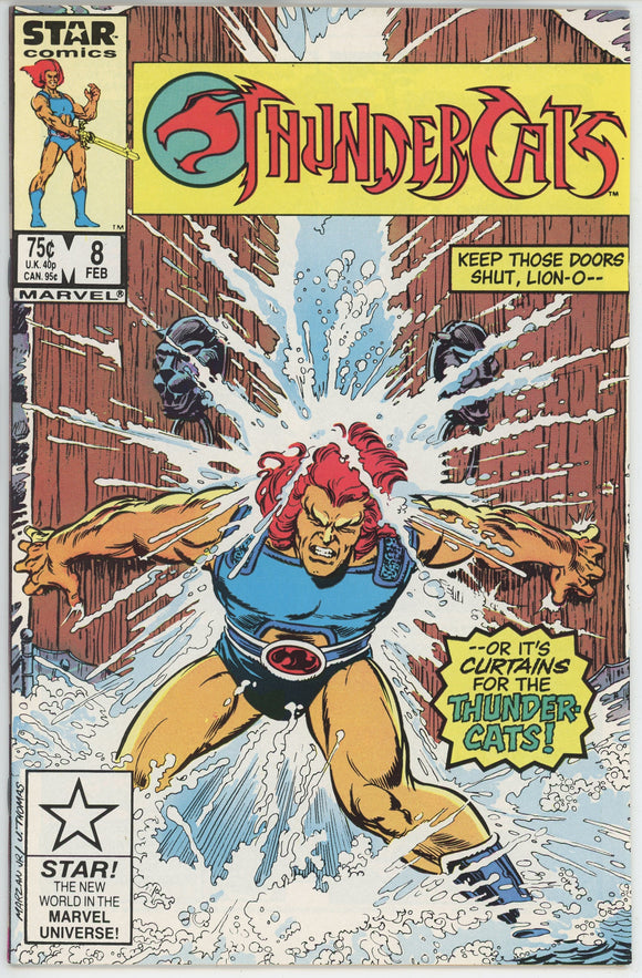 Thundercats #8 (1985) - 7.5 VF- *To the Victor, the Spoils*