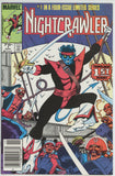 Nightcrawler #1 (1985) - 8.0 VF *Limited Series* Newsstand
