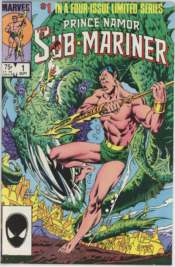 Prince Namor the Sub Mariner #1 (1984) - 9.0 VF/NM *A New Age Dawning*