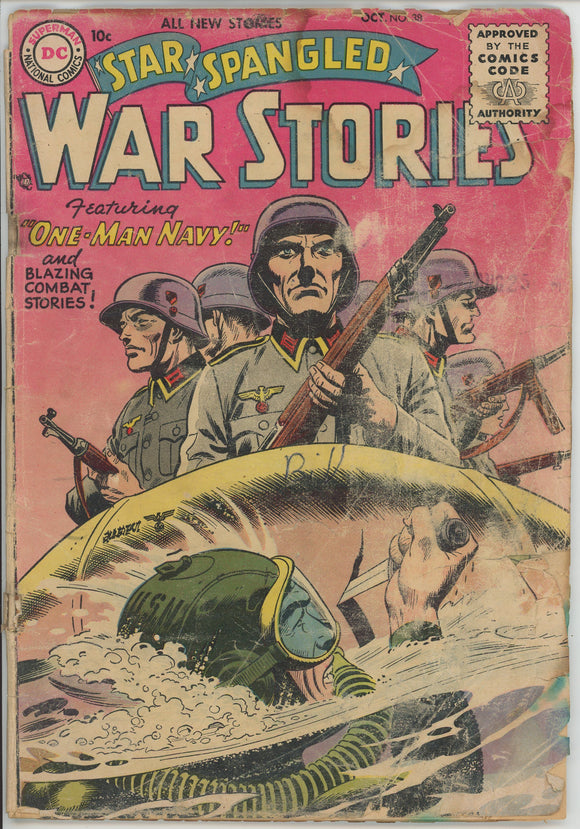 Star Spangled War Stories #38 (1952) - 0.5 PR *One-Man Navy*