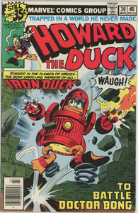 Howard The Duck #30 (1976) - 6.0 FN *Iron Duck Iron Man Parody*