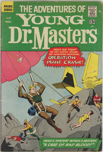 Adventures of Young Dr. Masters #2 (1964) - 3.5 VG- *Operation Plane Crash*