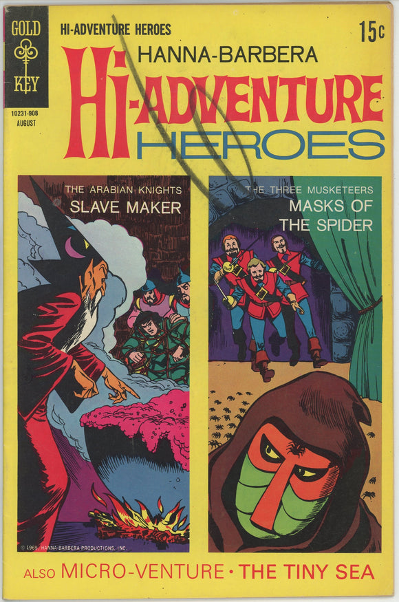 Hi-Adventure Heroes #2 (1969) - 4.0 VG *Hanna Barbera/Gold Key*