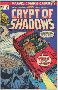 Crypt of Shadows #21 (1973) - 6.5 FN+ *Final Issue/Marvel Horror*