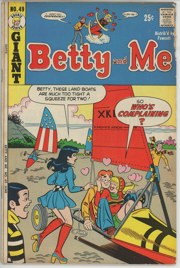 Betty and Me #49 (1965) - 3.0 GD/VG *The Bare Facts*