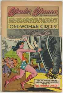 Wonder Woman #71 (1942) - 1.5 FR/GD *One-Woman Circus* Pre-Code