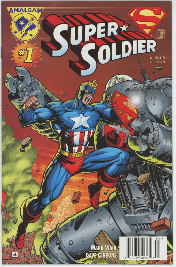 Super Soldier #1 (1996) - 9.4 NM *Amalgam/Secret of the K-Bomb*