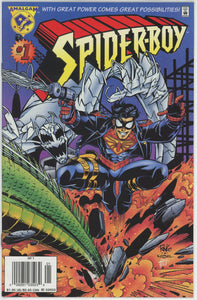 Spider-Boy #1 (1996) - 7.5 VF- *Amalgam/1st Spider-Boy* Newsstand