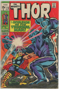 Thor #170 (1962) - 4.0 VG *The Thunder God and The Thermal Man*