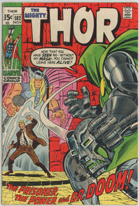 Thor #182 (1962) - 5.0 VG/FN *The Prisoner - the Power - and - Dr. Doom*