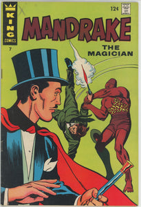 Mandrake the Magician #7 (1966) - 4.5 VG+ *Jungle Drums*