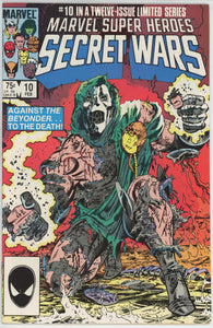 Marvel Super Heroes Secret Wars #10 (1984) - 8.0 VF *Great Dr. Doom Cover*