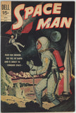 Space Man #9 (1972 Dell) - 5.5 FN- *Painted Sci Fi Cover*