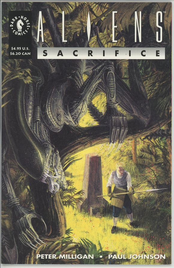 Aliens Sacrifice #1 (1990) - 9.4 NM *Dark Horse UK Serialization*