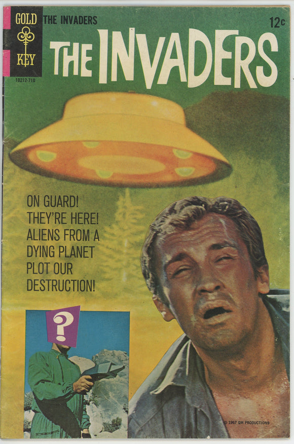 Invaders #1 (1967 Gold Key) - 5.5 FN- *The Vanishing Mountain/TV*