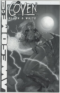 Coven #1 (1997 Awesome) - 9.2 NM- *B&W Edition*