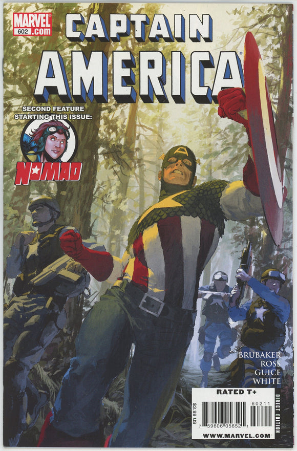 Captain America #602 (2004) - 8.5 VF+ *Two Americas*