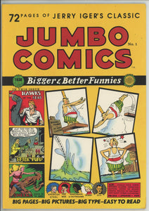 Jerry Iger's Classic Jumbo Comics SC #1 (1985 Blackthorne) - 6.0 FN