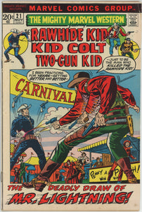 Mighty Marvel Western #21 (1968) - 4.5 VG+ *Duel in the Desert*