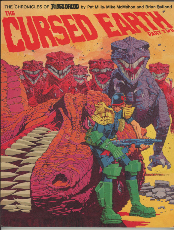 Cursed Earth TPB #2 (1982 Titan Books) - 7.0 FN/VF *1st Print* Judge Dredd