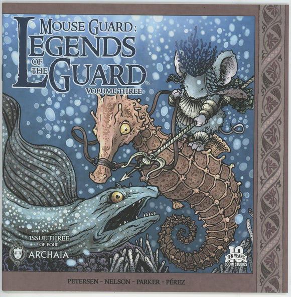 Mouse Guard: Legends of the Guard Volume 3 #3 (2015) - 9.6-9.8 *Error Print*