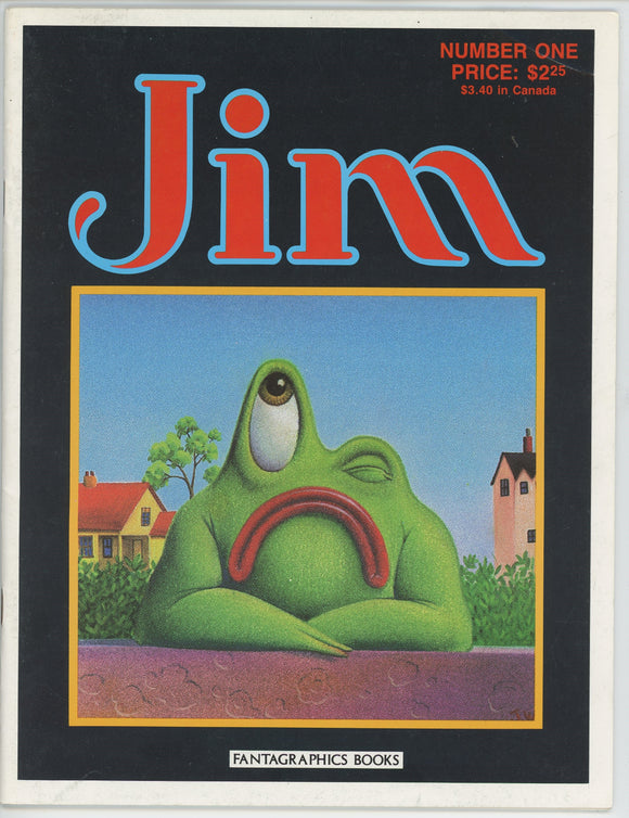 Jim #1 (1987 Fantagraphics) - 7.0 FN/VF *1st Print* Jim Woodring