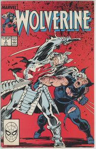 Wolverine #2 (1988) - 4.5 VG+ *Silver Samurai/Jessica Drew*