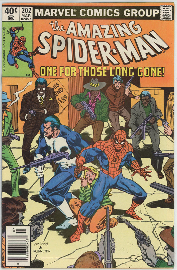 Amazing Spider Man #202 (1963) - 4.5 VG+ *Punisher/One For Those Long Gone*