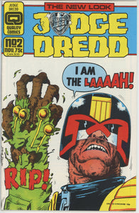 Judge Dredd #2 (1986 Quality) - 8.0 VF *Cry of the Werewolf*