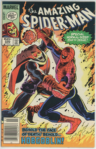 Amazing Spider Man #250 (1963) - 7.5 VF- *Awesome Hobgoblin Cover* Newsstand