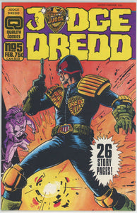 Judge Dredd #5 (1986 Quality) - 9.0 VF/NM *Captain Strange*